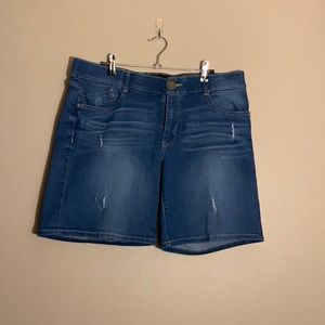 Wit & Wisdom blue Jean shorts